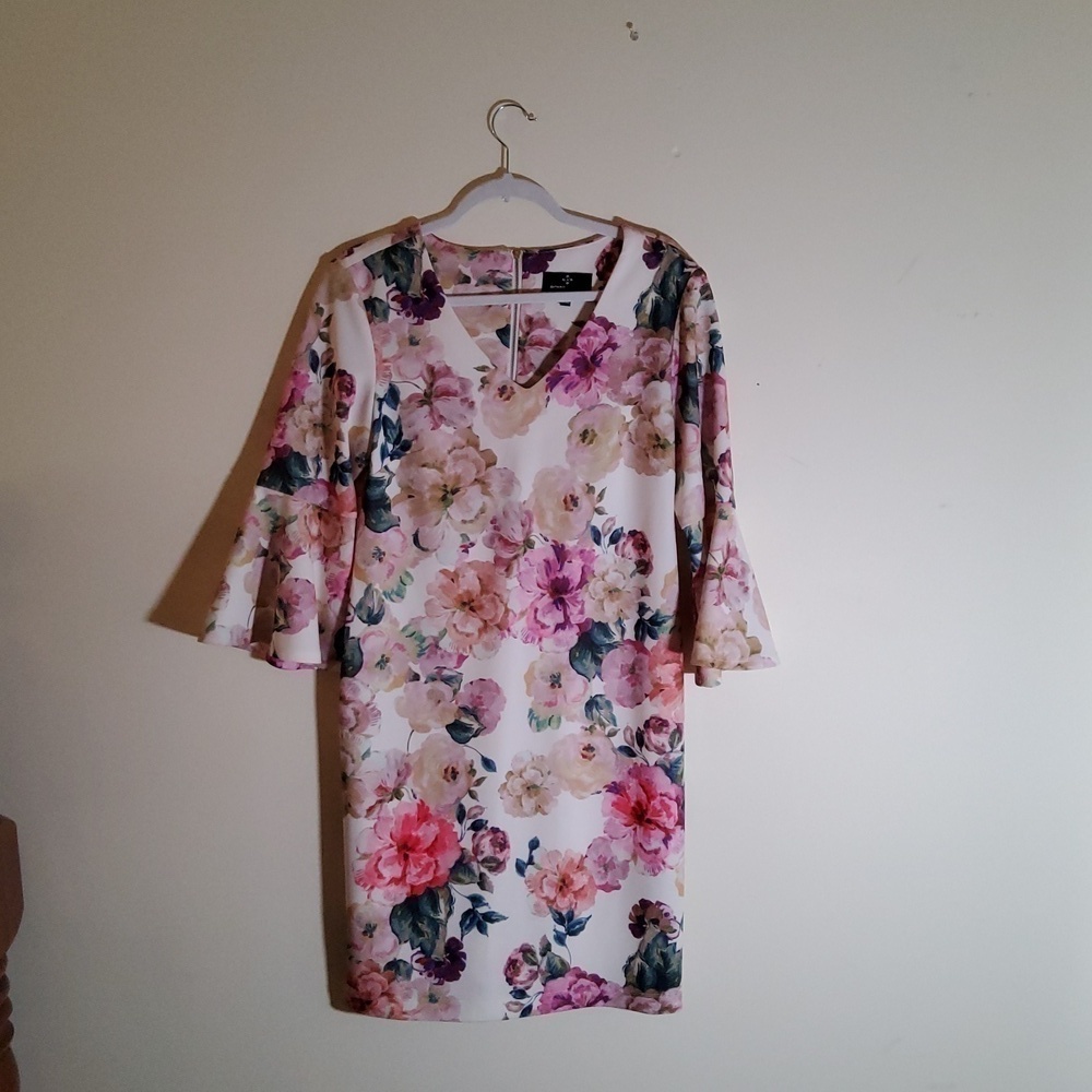 Ronni Nicole Size 8 Floral Women's Dress